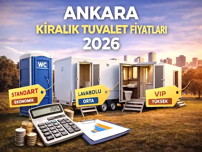 Ankara Kiralık Tuvalet Fiyatları 2026